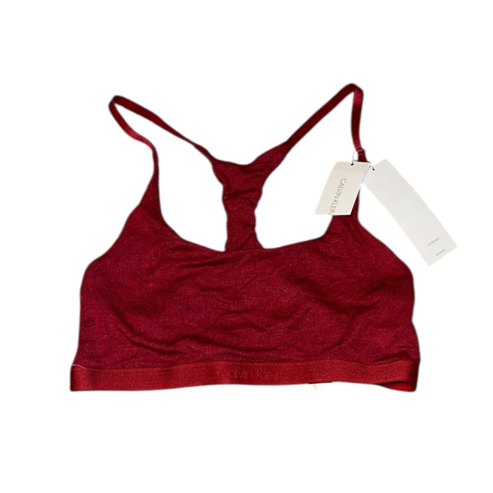NWT Calvin Klein Unlined Bralette Size Medium